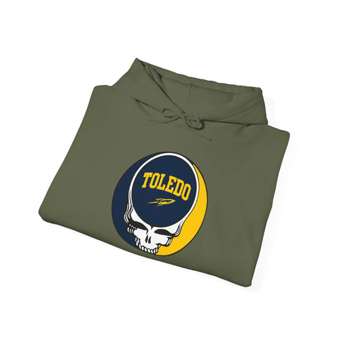 University of Toledo Grateful Dead Steal Your Face Unisex Hoodie StealieShop